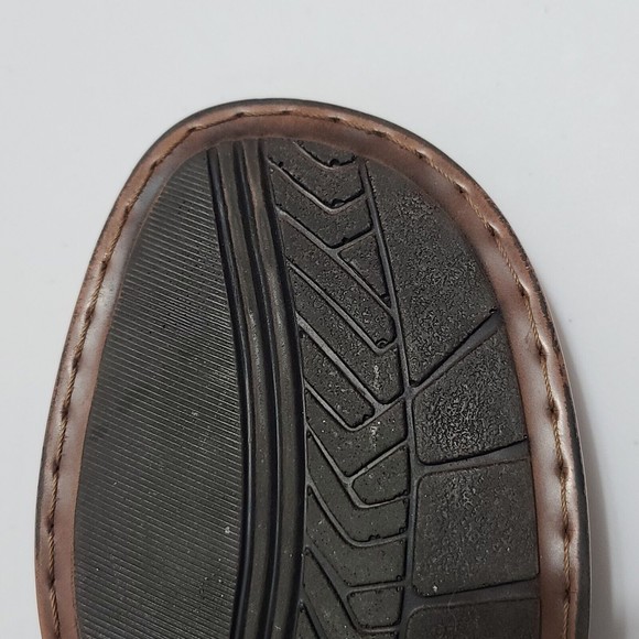 Bacca Bucci Sport Leather Slip On Sandals Men\'s Size 10